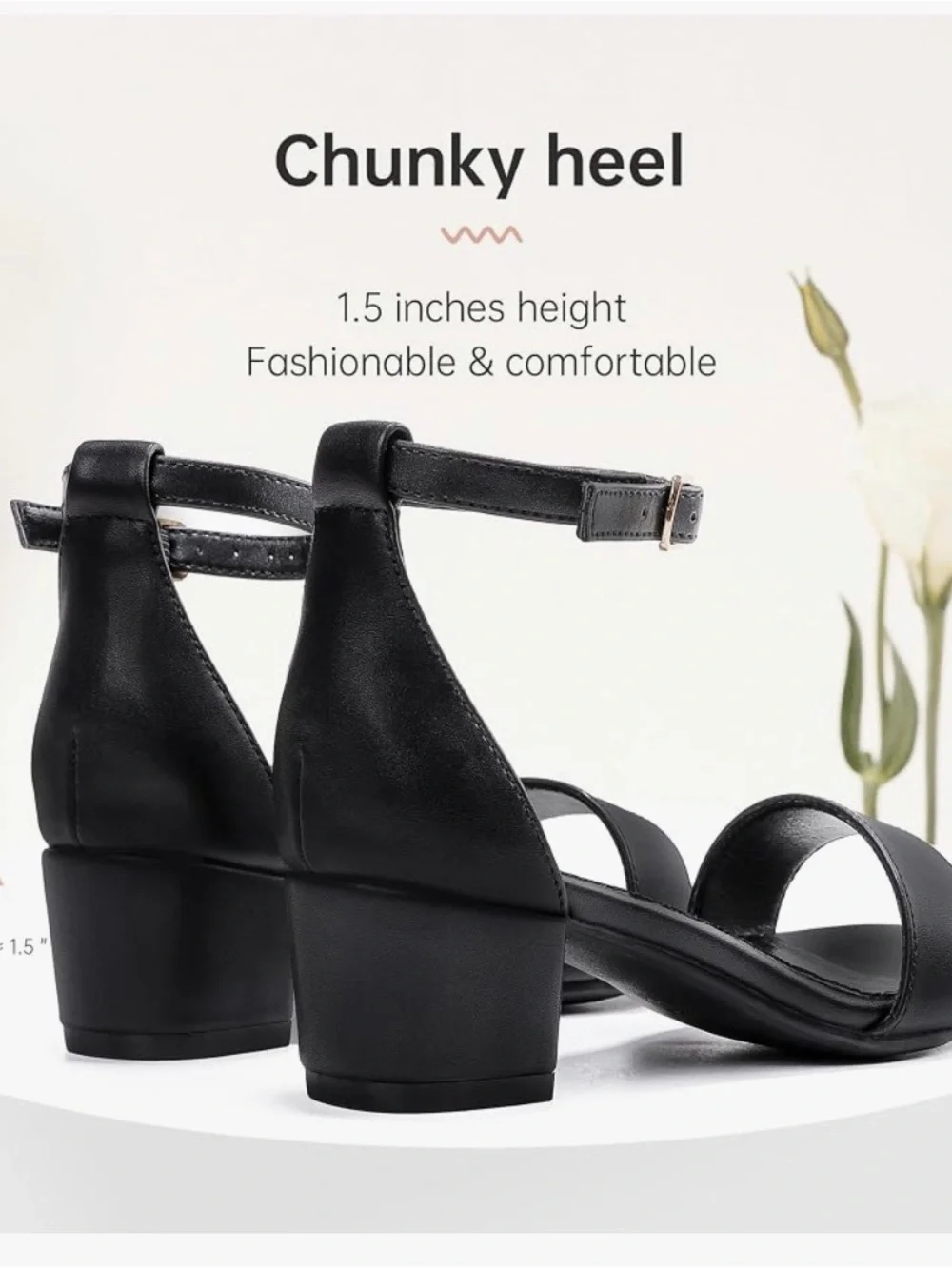 LAURMOSA Girls High Heels Sandal for Girls Open Toe 058
